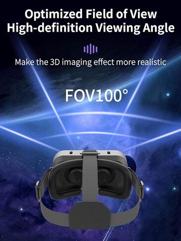 Ultra HD 4K, Virtual Reality Glasses, Theater-Grade, Myopia-Friendly, Gift Choice in Saudi Arabia