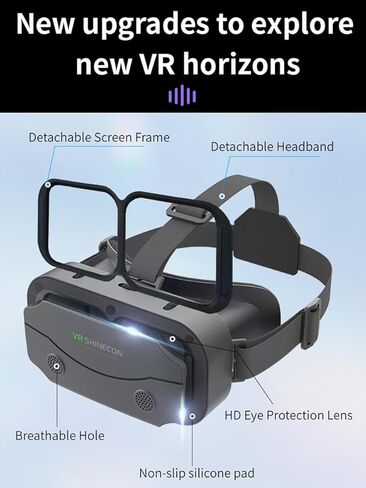 Ultra HD 4K, Virtual Reality Glasses, Theater-Grade, Myopia-Friendly, Gift Choice in Saudi Arabia