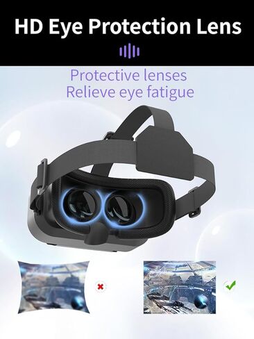Ultra HD 4K, Virtual Reality Glasses, Theater-Grade, Myopia-Friendly, Gift Choice in Saudi Arabia