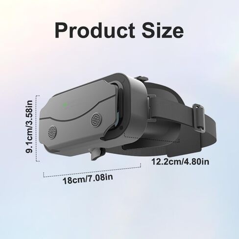 Ultra HD 4K, Virtual Reality Glasses, Theater-Grade, Myopia-Friendly, Gift Choice in Saudi Arabia
