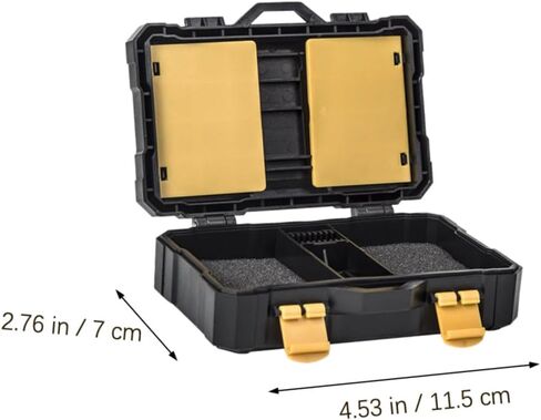 DOITOOL Camera Battery and Memory Card Case, Waterproof Shockproof Storage Box for Secure Cards, Portable Photography Supply Accessory in Black in Saudi Arabia