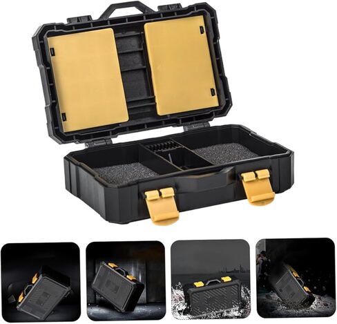 DOITOOL Camera Battery and Memory Card Case, Waterproof Shockproof Storage Box for Secure Cards, Portable Photography Supply Accessory in Black in Saudi Arabia