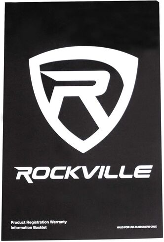 Rockville RVB12.1A Bundle: 12 in 500-Watt Peak / 300-Watt RMS Active Powered Car Subwoofer Enclosure, RWK10 10-Gauge Amplifier Wiring Installation Kit, 2-Items in Saudi Arabia