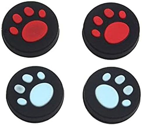 4 قطعة سيليكون متحكم الأصابع xbox one قبضة قبعات التناظرية Thumbstick عصا التحكم غطاء ل PS Vita PSV 2000 PSV 1000 in Kuwait