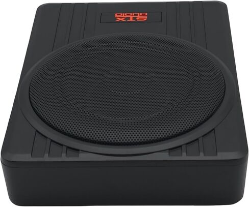 STX Audio STX1500US - مضخم صوت مضخم بقدرة 1500 وات 10 بوصة مع مضخم صوت مدمج، مرشح تمرير منخفض قابل للتعديل، تحكم في تعزيز الجهير - حل صوتي مدمج للسيارة in Kuwait