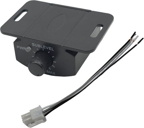 STX Audio STX1500US - مضخم صوت مضخم بقدرة 1500 وات 10 بوصة مع مضخم صوت مدمج، مرشح تمرير منخفض قابل للتعديل، تحكم في تعزيز الجهير - حل صوتي مدمج للسيارة in Kuwait