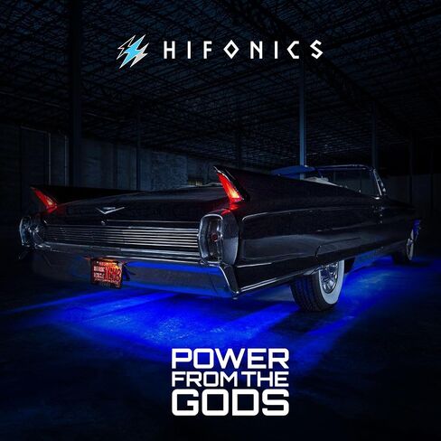 مضخم صوت دائري Hifonics HFX8D4 مقاس 8 بوصات، مكبر صوت فردي 250 وات بحد أقصى 125 وات RMS للسيارات والمركبات، 4 أوم، مقياس ثقيل ومطلي بالمسحوق، أسود in Kuwait