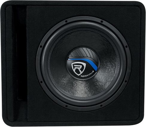 Rockville VS15K51 Bundle: 15 in 2000-Watt Car Subwoofer in Vented Enclosure 1-Ohm, Krypton-M1 2000-Watt Mono Car Amplifier with Wired Level Control, RWK41 4-Gauge Complete Amp Wiring Kit, 3-Items in Saudi Arabia