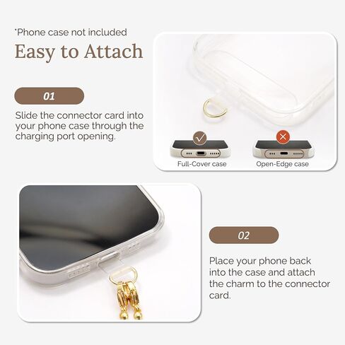 Moss Agate Beads Phone Charm Wrist Strap, Beaded Natural Stones Lanyard Wristlet Chain, Elegant & Hands-Free Bracelet Strap for iPhone & More Cell Phone Cases in Saudi Arabia