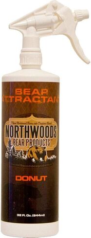 Northwoods Bear Products رذاذ جاذب للدب - رذاذ الدونات، رذاذ جاذب للدب، لا يستطيع الدب مقاومة in Saudi Arabia