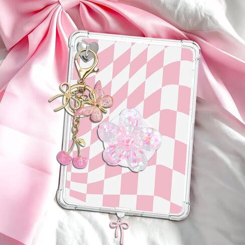 Cute Charms Set for Phone,Grip Holder,Dust Plug Charm Type C/USB C,Charms Compatible for Phone,Kindle for Women. in Kuwait
