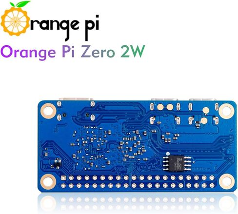 Orange Pi Zero 2W 1.5G Allwinner H618 LPDDR4 وحدة المعالجة المركزية رباعية النواة 64 بت كمبيوتر لوحي واحد، تردد 1.5 جيجا هرتز واي فاي 5.0 بلوتوث 5.0 هوائي على اللوحة يدعم شاشة 4K تشغيل Android Ubuntu in Saudi Arabia