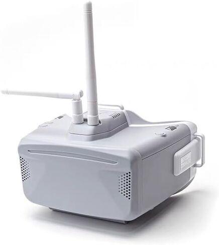 نظارات SKYZONE Cobra SD FPV، نظارات فيديو مستقبلية متنوعة 5.8 جيجا هرتز 48 قناة لسباقات الطائرات بدون طيار، شاشة LCD 800x480 16:9، تدعم النظارات وبطارية 18650 in Saudi Arabia