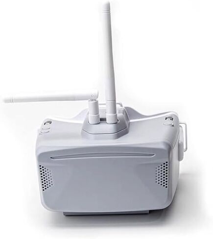نظارات SKYZONE Cobra SD FPV، نظارات فيديو مستقبلية متنوعة 5.8 جيجا هرتز 48 قناة لسباقات الطائرات بدون طيار، شاشة LCD 800x480 16:9، تدعم النظارات وبطارية 18650 in Saudi Arabia