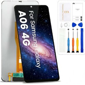 Screen Replacement for Samsung Galaxy A06 LCD for Samsung A06 4G Display Touch Digitizer Assembly SM-A065F, SM-A065F/DS, SM-A065M, SM-A065M/DS with Repair Kits in Kuwait