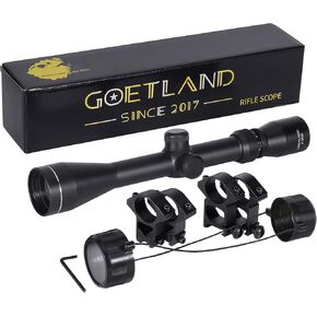 نطاق بندقية جوتلاند 3-9x40 SFP Crosshair R4 شبكاني مع حوامل حلقية لمسدس الهواء Airsoft للصيد التكتيكي in Kuwait