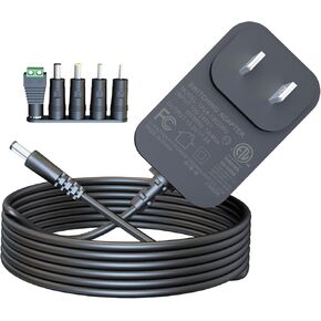 محول طاقة تيار متردد UL12V(24W)، مع 5 مقابس، لشرائط إضاءة LED، وكاميرات الدوائر التلفزيونية المغلقة للوحة مفاتيح ياماها، ومكبرات صوت BT، ونظام تحديد المواقع العالمي، وكاميرا الشبكة، وجهاز التوجيه، ومحول DC12V، وسلك طاقة بديل 12 فولت 500 مللي أمبير/1000 مل in Kuwait