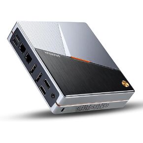 كمبيوتر مكتبي صغير، ذاكرة الوصول العشوائي 16 جيجا، 512 جيجا بايت SSD، كمبيوتر صغير، معالج Alder Lake-N100 من الجيل الثاني عشر (يصل إلى 3.4 جيجا هرتز) شاشة ثلاثية 4C/4T 4K@60 هرتز UHD HD/RJ45/WOL/تشغيل تلقائي in Kuwait