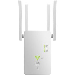 AC1200 WiFi Range Extender | Repeater | 2.4+5GHz Dual Band Wi-Fi Amplifier Repeater/Access Point/Router Dual Band Wireless Signal Booster in Saudi Arabia