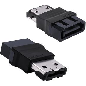 محول SATA 7Pin إلى ESATA SATA ذكر إلى ESATA 7Pin أنثى موسع تمديد محول للقرص الصلب SSD -2 قطعة in Kuwait