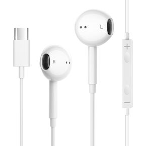 USB C Headphones for iPhone 17/16/15 Pro Max Plus, Type C Earbuds for iPad Pro Air Mini, Earphones for MacBook Series, for Google Pixel, Samsung in Saudi Arabia