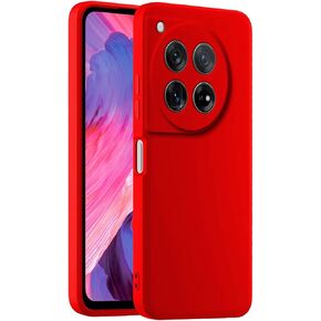 Colorful Silicone Phone Case Cover, Suitable for OnePlus 12R / OnePlus Ace 3 (6.78") - Black in Kuwait