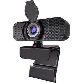 4K Webcam with Autofocus & Tripod, Camera for PC Laptop with Dual Microphone, USB Computer Camera with Low Light Correction, Auto White Balance, Video Camera for Streaming, Meetings, Office, Zoom in Saudi Arabia