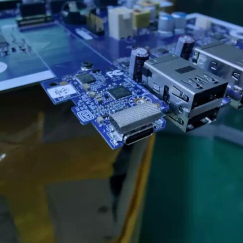 بطاقة توسيع المنفذ الأمامي من النوع C L92219-001، لوحة إضافية داخلية USB-C لجهاز HP Z2 Tower G5 in Saudi Arabia