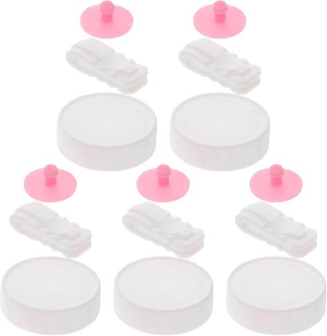 VALICLUD Vacuum Compression Bag Accessories Set with 5 Caps 5 Seal Clips and 5 Silicone Valve Plugs for Space Saver Storage Bags Compatible Compression Valves and for Travel and Bedding in Saudi Arabia