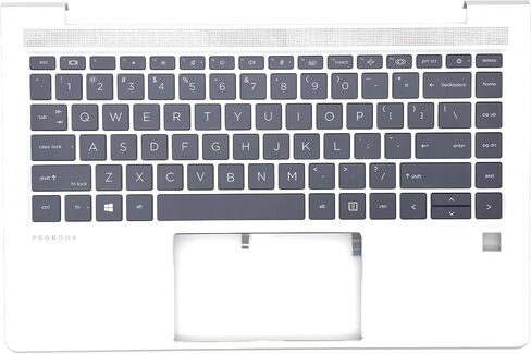 استبدال الجزء العلوي من لوحة المفاتيح الخلفية Palmrest لـ HP Probook 440 G8 445 G8 سلسلة الكمبيوتر المحمول الجزء العلوي تخطيط الولايات المتحدة M23769-001 in Saudi Arabia