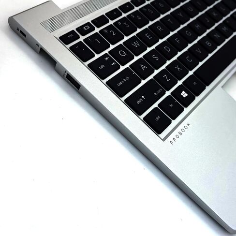 استبدال الجزء العلوي من لوحة المفاتيح الخلفية Palmrest لـ HP Probook 440 G8 445 G8 سلسلة الكمبيوتر المحمول الجزء العلوي تخطيط الولايات المتحدة M23769-001 in Saudi Arabia