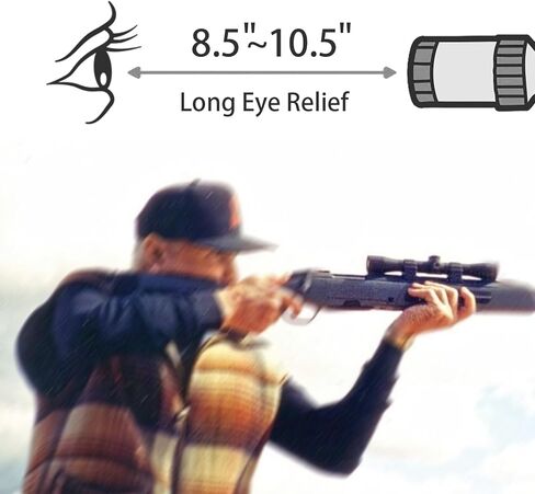 2-7x42 Long Eye Relief Scope Mil-dot Reticle 30mm Tube Diameter Fits Mosin Nagant 1891/30 M39 with Mount Rings in Saudi Arabia