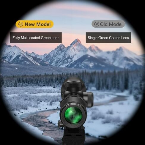 2-7x42 Long Eye Relief Scope Mil-dot Reticle 30mm Tube Diameter Fits Mosin Nagant 1891/30 M39 with Mount Rings in Saudi Arabia