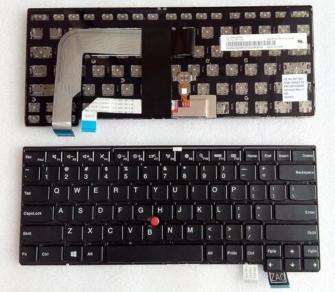 لوحة مفاتيح بديلة للتخطيط الأمريكي لجهاز Thinkpad T460S T470S 00PA452 00PA482 20F9 20FA 20HF 20HG 20JS 20JT SN20H42364 in Saudi Arabia