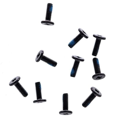 Deal4GO M2x3.5mm M.2 SSD Flat-Head Phillips Screw Replacement for Dell HP ASUS Acer Lenovo Razer Blade Laptop Board Bottom Cover - Black in Saudi Arabia