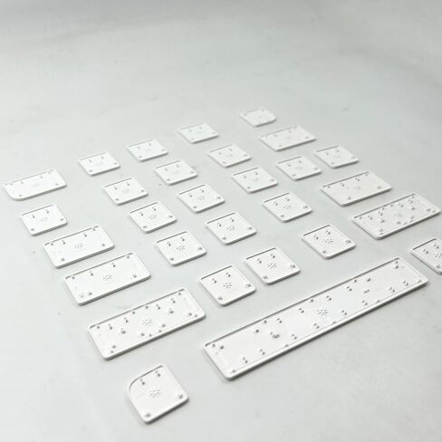 Replacement Keycaps Keys for Magic Keyboard (Models A2449, A2450, A3118, A3203) & iMac 24" (A2438, A2439) - QWERTY US Layout Full Key Cap Set Repair Kit (2021-2025 Models) in Saudi Arabia