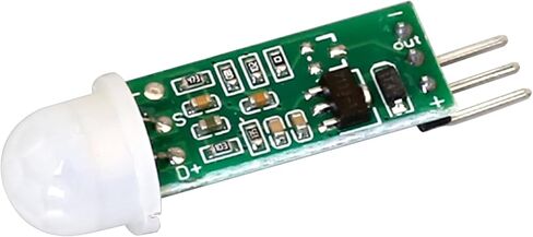 مستشعر حركة HC-SR505 PIR (5 عبوات) وحدة صغيرة لكشف جسم الإنسان بالأشعة تحت الحمراء متوافقة مع Arduino وRaspberry Pi MCU مفتاح حركة عالي الدقة للإلكترونيات التي تصنعها بنفسك in Saudi Arabia