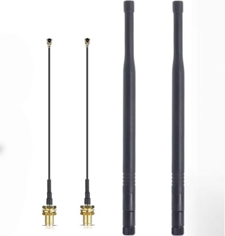 915MHz LoRa Antenna 8dBi Gain Omni-Directional with SMA Male & U.FL to SMA IPEX Cable for Meshtastic, LoRa Boards, Heltec, RAK, Dragino, LilyGO Devices in Saudi Arabia