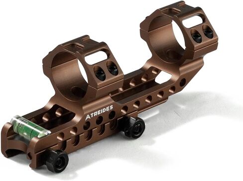 حامل نطاق ATREIDES Omnigrit Cantilever، حامل نطاق أنبوبي 20 مم 30 مم مع معايرة أفقية، ارتفاع مركزي 1.4 بوصة (بني) in Kuwait