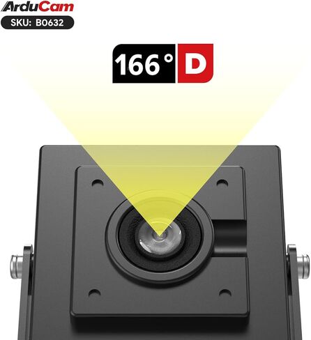 Arducam VGA Global Shutter USB Camera Module, 800 FPS@QQVGA High Speed Camera, Monochrome Wide Angle UVC Webcam for Windows, Linux OS in Saudi Arabia