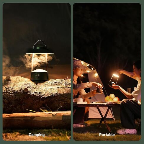 AUGE LIGHT LED Camping Lantern, Dimmable Rechargeable Camping Light with Detachable Tripod, Color Temperature 1600K-5000K, Camping Lights & Lanterns, Camping Lamp for Home Power Outage, Hiking in Saudi Arabia
