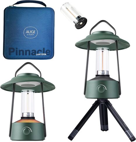 AUGE LIGHT LED Camping Lantern, Dimmable Rechargeable Camping Light with Detachable Tripod, Color Temperature 1600K-5000K, Camping Lights & Lanterns, Camping Lamp for Home Power Outage, Hiking in Saudi Arabia