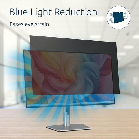 Kensington High Clarity Privacy Screen for 34 inch 21:9 Widescreen Monitor, Easy Installation Computer Privacy Filter for Desktop, 2H hardness Protection, Compatible with LG Samsung Dell, HC340E219A in Saudi Arabia