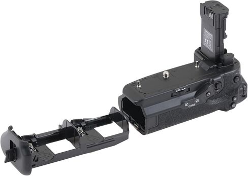 مقبض بطارية Hersmay R5II / R6III لكاميرا Canon EOS R5 Mark II، R6 Mark III، R5، R5C، R6، R6II، R6III DSLR، استبدال حامل بطارية Canon BG-R20 لما يصل إلى بطاريتين LP-E6 LP-E6NH LP-E6N in Kuwait