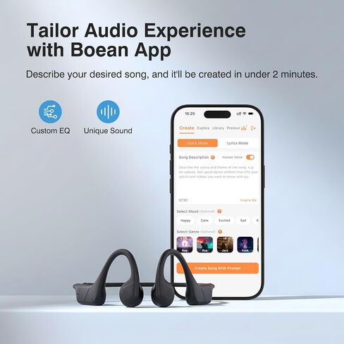 سماعات CXK Bone Conduction Headphones IPX8 سماعات سباحة مقاومة للماء، بلوتوث 6.0 سماعات أذن مفتوحة وضع MP3 مع ذاكرة 32 جيجابايت، وقت تشغيل 12 ساعة، سماعة رأس لاسلكية تحت الماء مناسبة للجري وركوب الدراجات in Saudi Arabia