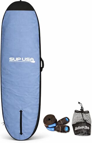 11' and 12' Premium SUP USA Paddleboard Bag - SUP Cover, Carrying Bag, Protector (11’ and 12’ Gray) - Paddle Board SUP Protection in Saudi Arabia