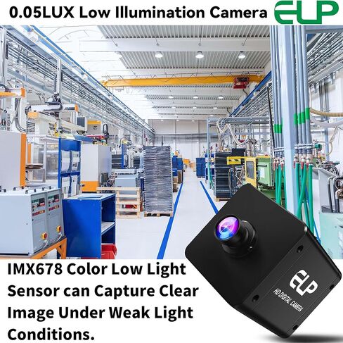 ELP 4K 60fps USB3.0 HDMI Camera H.264 Wide Angle High Speed UVC Lightburn Cameras for Computer Low Illumination Simultaneous Output PC Webcam M12 100° Web_Camera for Windows Linux Mac TV Projector in Saudi Arabia