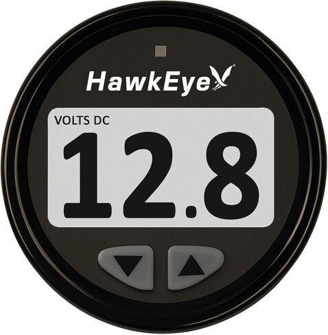 Hawkeye DepthTrax Edge Depth Finder، شاشة ملونة عالية الدقة، أقصى عمق 600 قدم، محول طاقة للحامل العارض in Kuwait