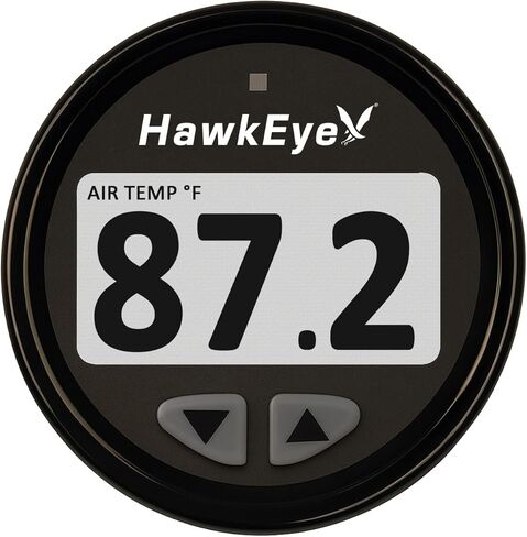 Hawkeye DepthTrax Edge Depth Finder، شاشة ملونة عالية الدقة، أقصى عمق 600 قدم، محول طاقة للحامل العارض in Kuwait