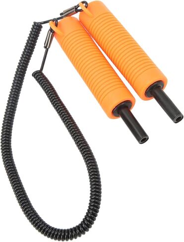 RiToEasysports Ice Fishing Safety Pick, Stainless Steel Retractable Ice Awl with Ergonomic Handle for Winter Outdoor Sports and Fishing in Saudi Arabia